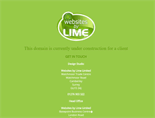 Tablet Screenshot of lime4design.com